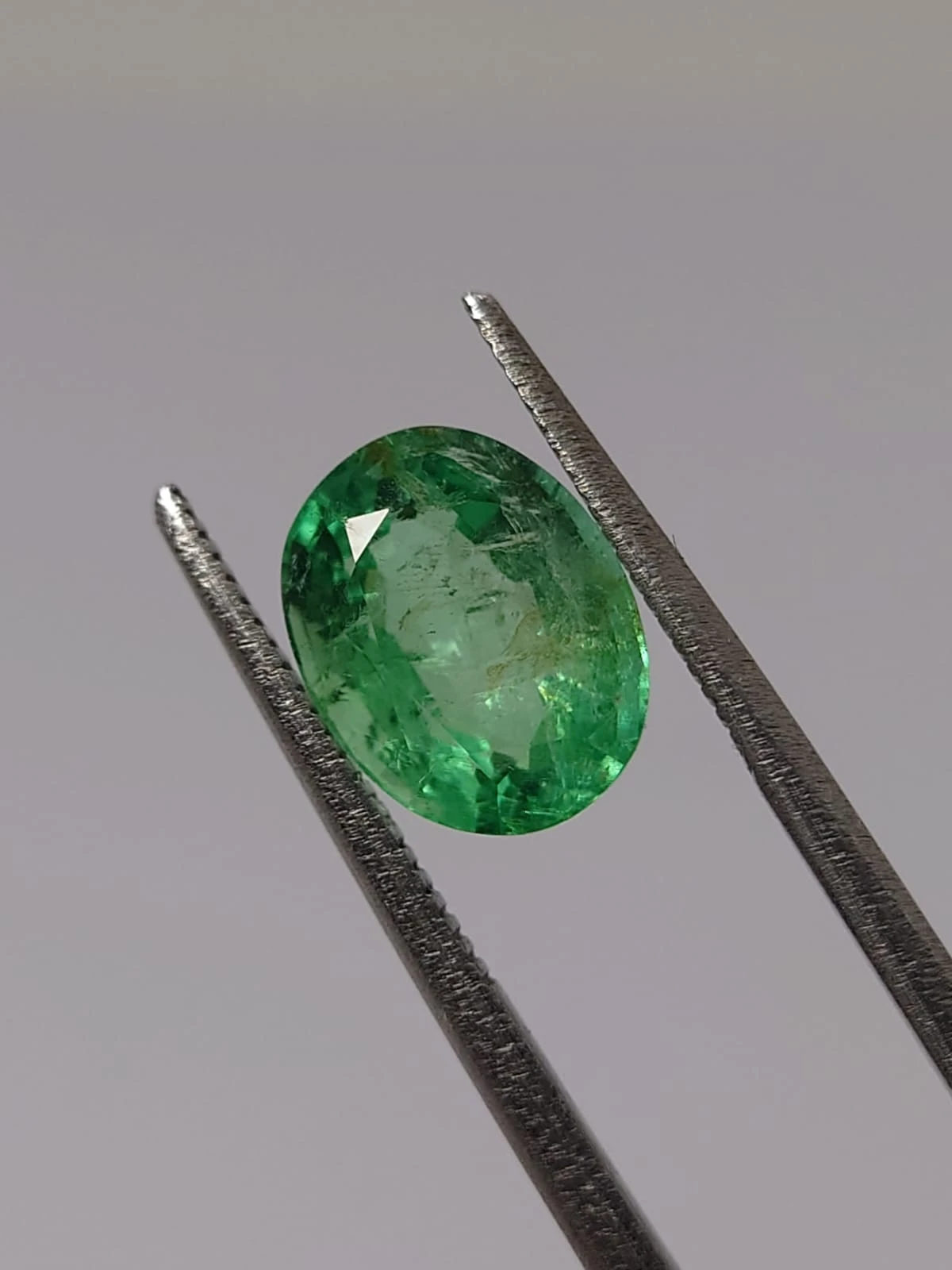 2.43ct Natural Emerald Oval Cut Loose Gemstone From Panjshir Afghanistan — view 4